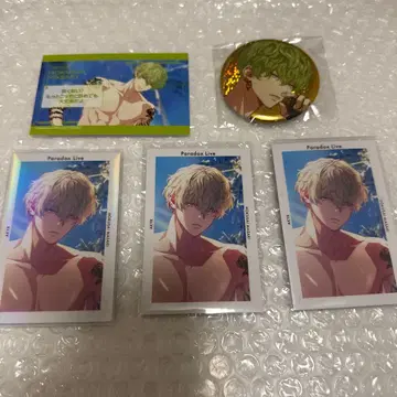 파라라이 Paradox Live 마사키 홋사이 아칸야츠라 캔뱃지 G프리