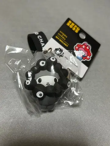 [ 새상품 ] 오사카 간사이만박 입체 마스코트 스트랩 블랙 마이멜로디