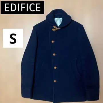 EDIFICE 울 코트 숄카라 S 사이즈