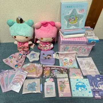 리틀트윈스타 키키라라 캐릭터 굿즈 세트