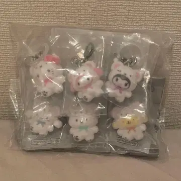 산리오 복슬복슬 스노우 메지루시 액세서리 컴플리트 세트