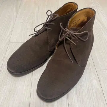 컨디션 최상 크로켓 앤 존스 스웨이드 처카 브라운 CHERTSEY