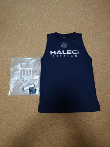 HALEO TOP TEAM MESH SLEEVELESS BLACK