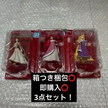 디즈니 해피 복권 라푼젤 안나 아리엘 크리스마스 오너먼트