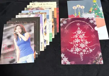 타니무라 유미 FC 뉴스레터 11권 & 클리어 파일 2장 세트