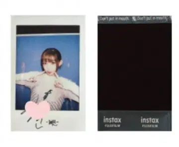 HITGS 해린 withmuu 당선품 친필 사인 폴라로이드