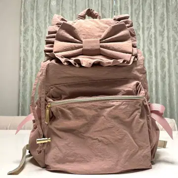 [레어 상품] 아오키 미사코 핑크 톤 다운 백팩