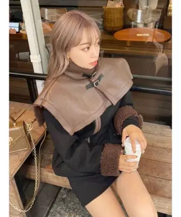 EVRIS 레이어드 블루종