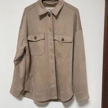 COCO DEAL 셔츠형 스웨이드 블루종