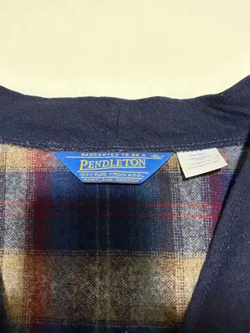 PENDLETON 체크 가디건