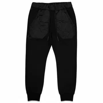 ONEGRAVITY 더블 니트 콤비네이션 조그 팬츠 블랙 S