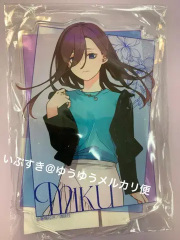 미쿠 스퀘어 아크릴 스탠드 GOTO AKIBA! 5등분의 신부