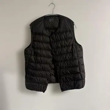 블랙 다운 베스트 L 사이즈