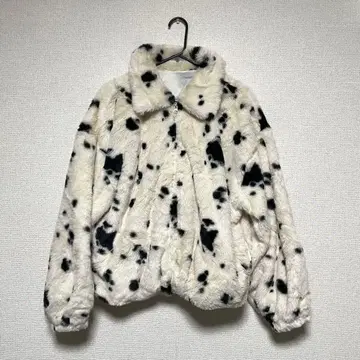 WEGO 달마시안 패턴 플리스 자켓 M