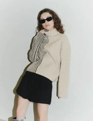 [ 미사용 새상품 ] THE TOE LE HAVRE HALF KNIT