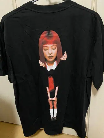 BLACKPINK JENNIE Ruby 블랙 티셔츠 제니