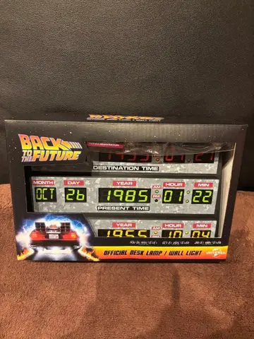 유니버셜 백투더퓨처 인테리어 라이트 데스크 램프 새상품