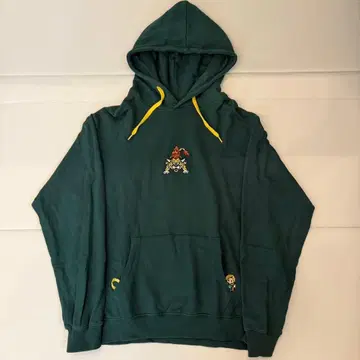 다크 그린 후드 부착 후드티 드래곤 퀘스트