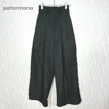 (패턴 토르소 마네킹) 미사용 택 포함 와이드 실루엣 주름 가공