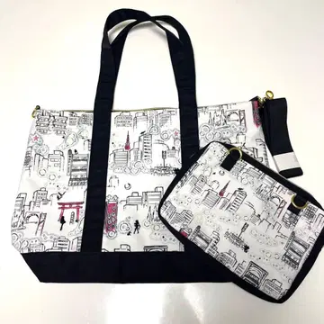 [ 새상품, 레어 상품 ] 세일러문 스몰 월즈 토트백 파우치 포함