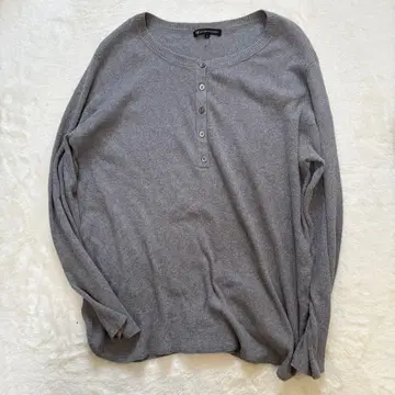 23구 리브 니트 46 사이즈 캐시미어 혼방 빅 사이즈