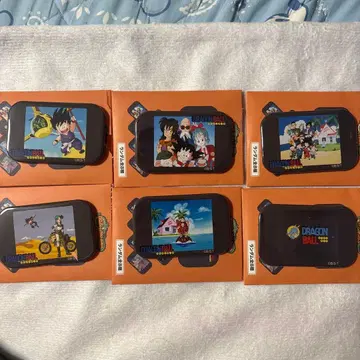 드래곤볼 OP ED 캔뱃지 6종