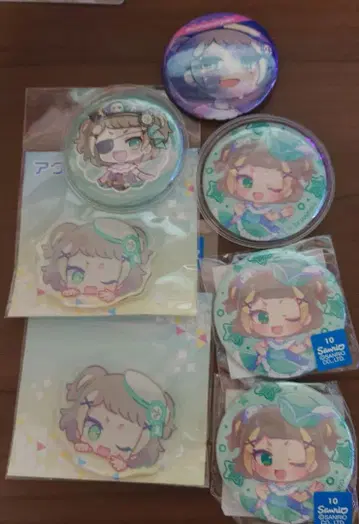 유즈리하 배지 세트 마이마이마이고엔