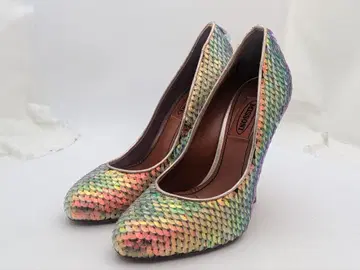 미쏘니 스팽글 펌프스 하이힐 22cm(35)