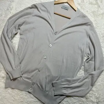 새상품급 현행 존스메들리 씨 아일랜드 코튼 가디건 M 사이즈