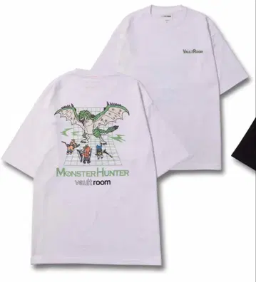 vaultroom x Monster Hunter 셔츠 화이트 L 사이즈