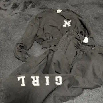 X-girl 헤이세이 플라밍고 셋업