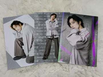 핸드렛 노트 후쿠자와 유우 브로마이드 3장