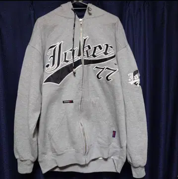 JOKER ORIGINAL 77 지퍼 후드티 00s hiphop