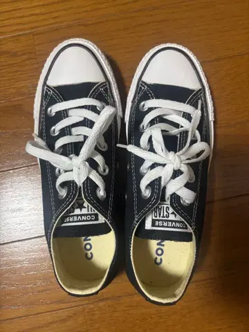 미사용! US 컨버스 블랙 22cm