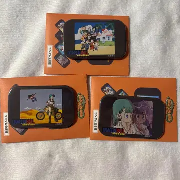 드래곤볼 OP ED 캔뱃지 3종