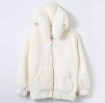 시마무라 x 모에냐 토끼 귀 퍼 후드티