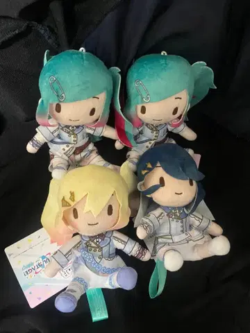 프로세카 후와푸치 미니 봉제 인형 4개 세트