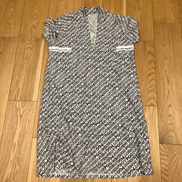 PGG 로고 프린트 폴리에스테르 원피스 1