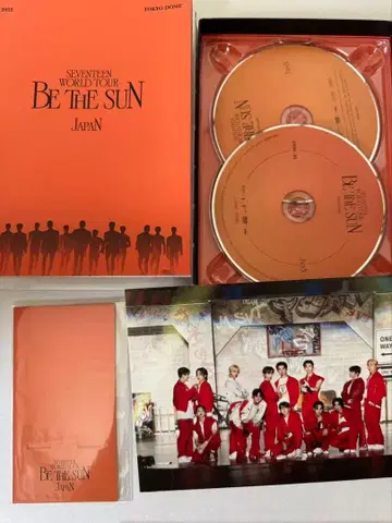 SEVENTEEN BE THE SUN JAPAN DVD