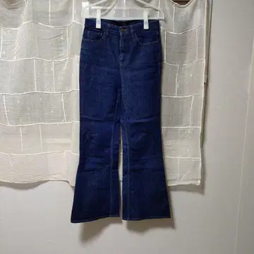 Theory 다크 블루 부츠컷 데님