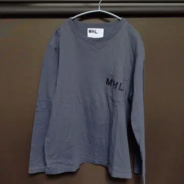 MHL. 롱 슬리브 T셔츠 L 그레이