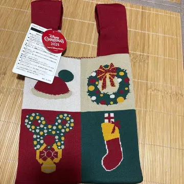 2025 디즈니 크리스마스 토트백 택 포함 미사용 새상품