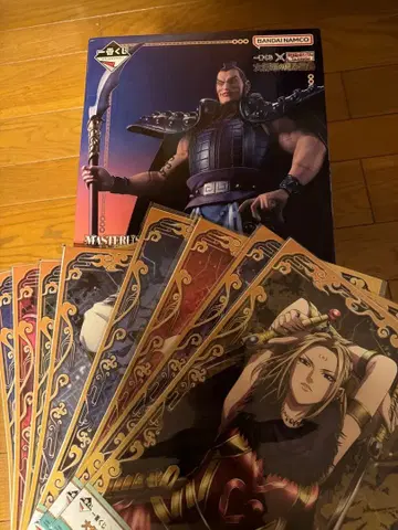 춘추전국대전 킹덤 제일복권 라스트 원상 왕기 F상 컴프 세트