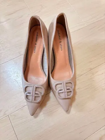 펌프스 베이지 6.5-7cm