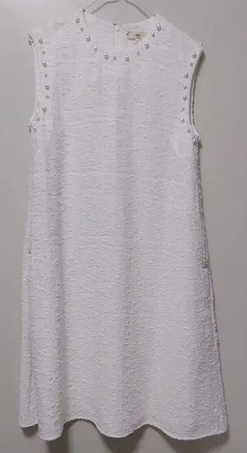 MW 도쿄 펄 비쥬 슬리브리스 원피스 드레스