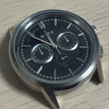 [ 작동품 ] wena sony 손목시계 크로노그래프 블랙