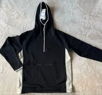 DoClasse 남성용 하프 ZIP 후드티 L 사이즈 블랙