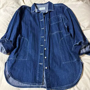 FORK & SPOON 다크 블루 데님 자켓