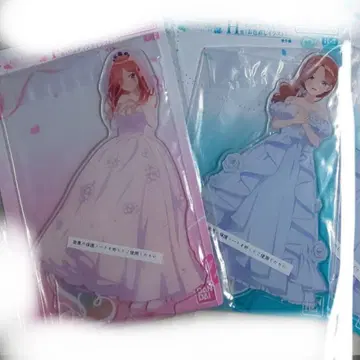 5등분의 신부 제일복권 F상 H상 빅 아크릴 스탠드 나카노 미쿠