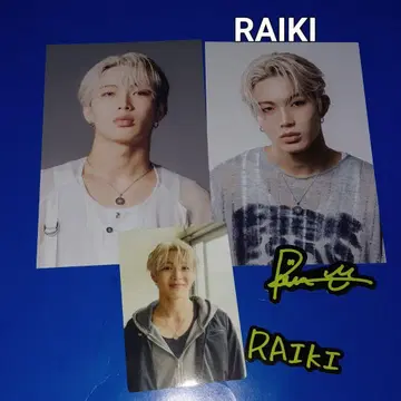 THE LAST PEACE RAIKI 엽서 트레이딩 카드, 스티커 세트